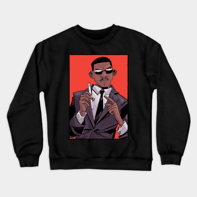 Will Smith - Man in Black Crewneck Sweatshirt by markodjeska